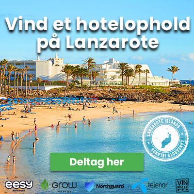 Vind et hotelophold på Lanzarote