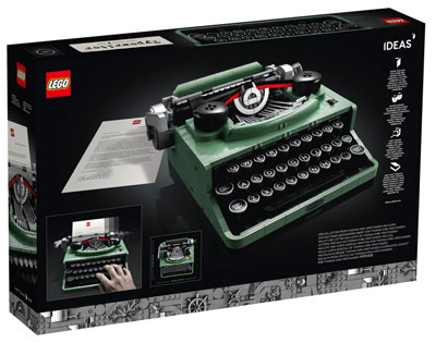 Vind en virkelighedstro LEGO Skrivemaskine